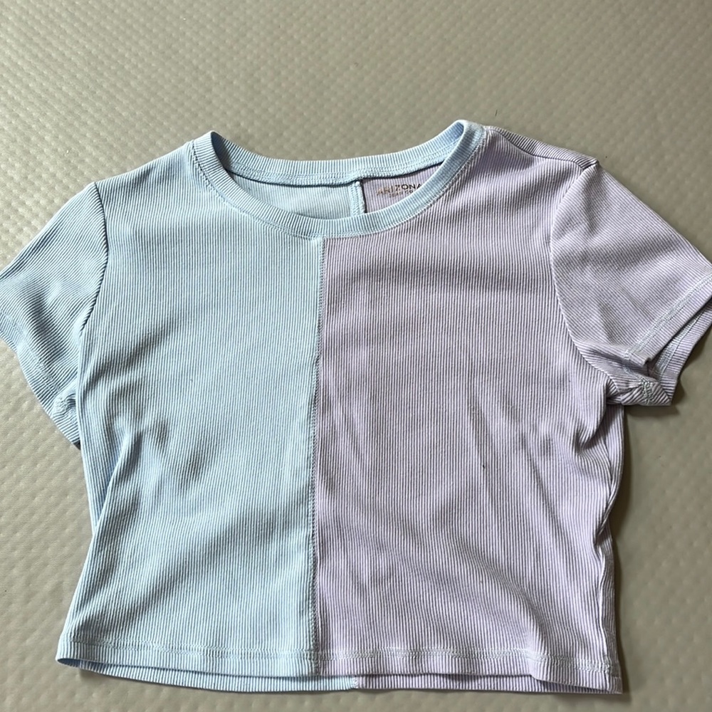Arizona purple/blue baby tee
